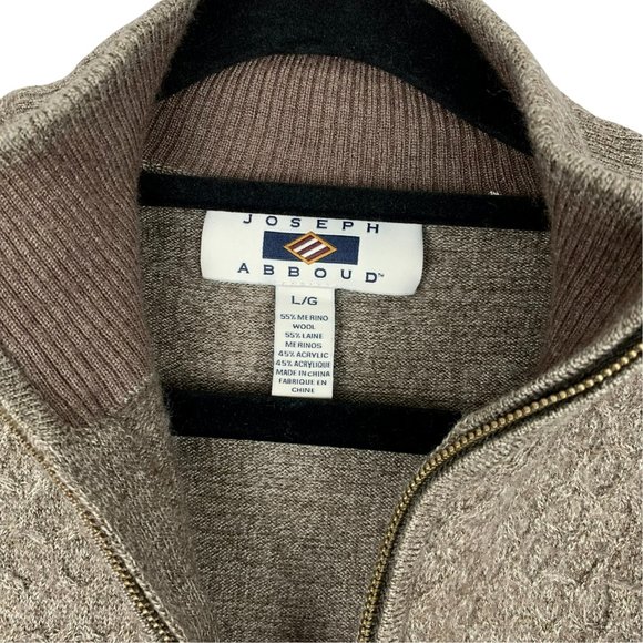 2/$30 - MERINO WOOL Academia Knit Sweater by Joseph Abboud - Picture 7 of 7